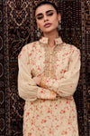 Organza printed kurta set